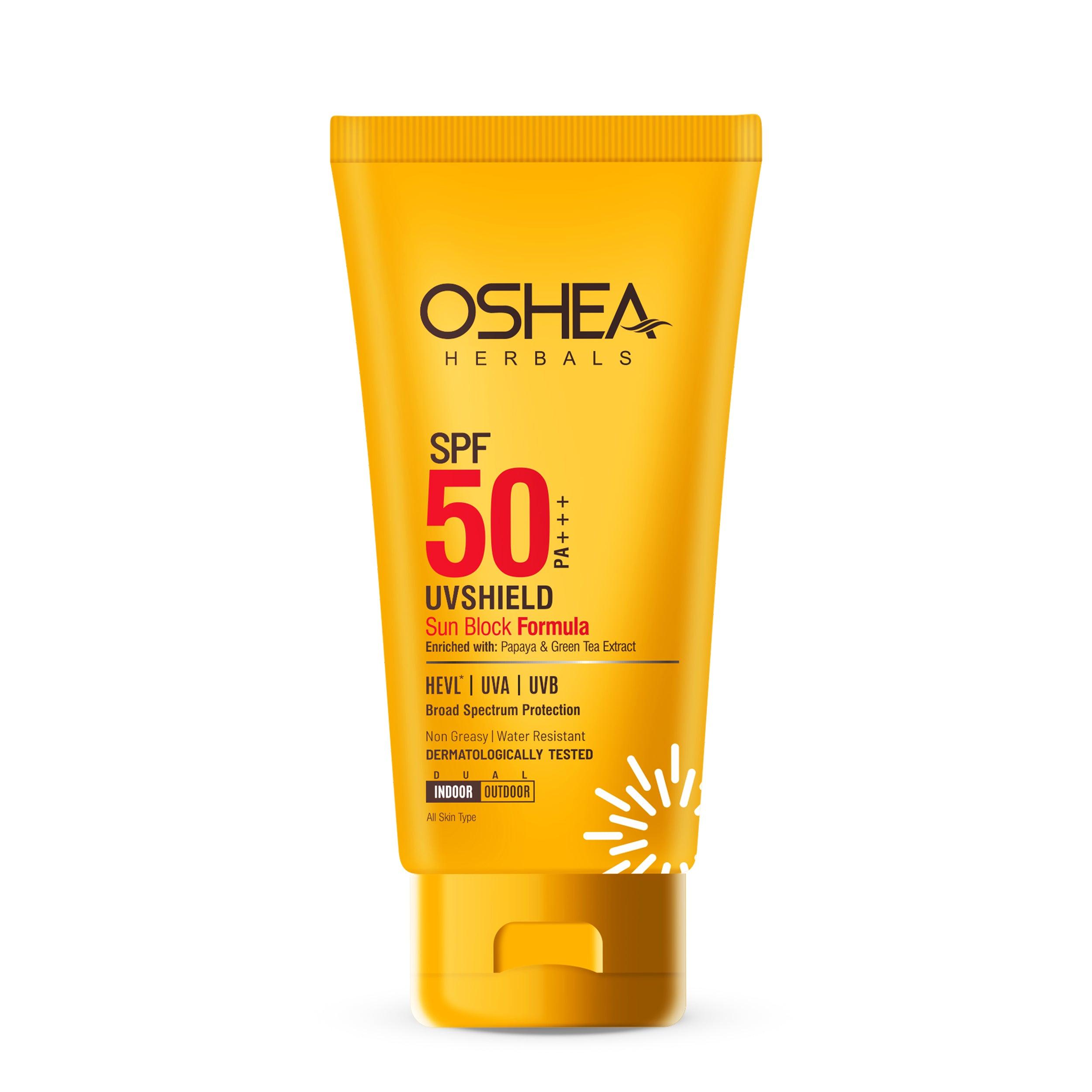 Uv Shield Sun Block Formula SPF 50 PA+++