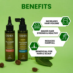 Phytogain Hair Oil +Phytogain Hair Vitalizer Combo