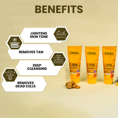  Benefits Ubtan Glowing and Tan Removing Combo Oshea Herbals