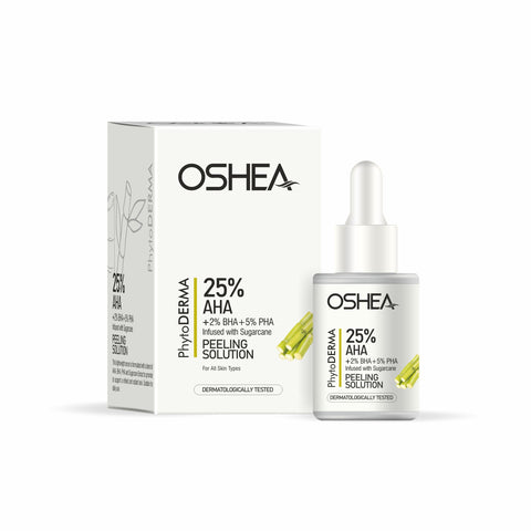 25% AHA + 2% BHA + 5% PHA infused with sugarcane  Peeling Solution