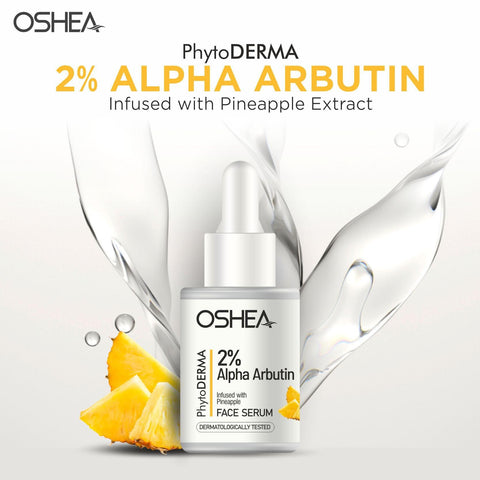 2% Alpha Arbutin  infused with Pineapple Face Serum