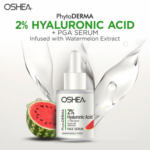 2% Hyaluronic Acid + PGA Serum Infused with Watermelon Face Serum