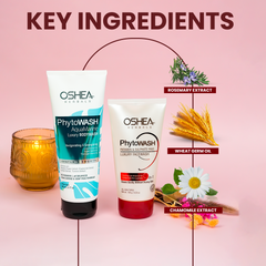 Key Ingredients Phytowash Luxury Face wash Phytowash Aqua Marine Luxury Body wash Oshea Herbals