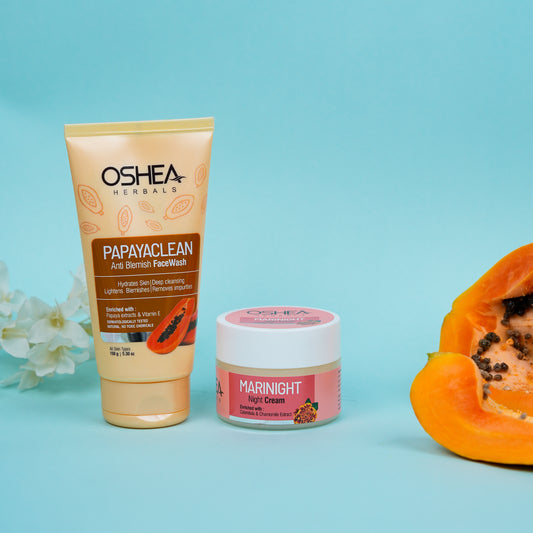 Marinight Night Cream + Papaya Facewash Combo