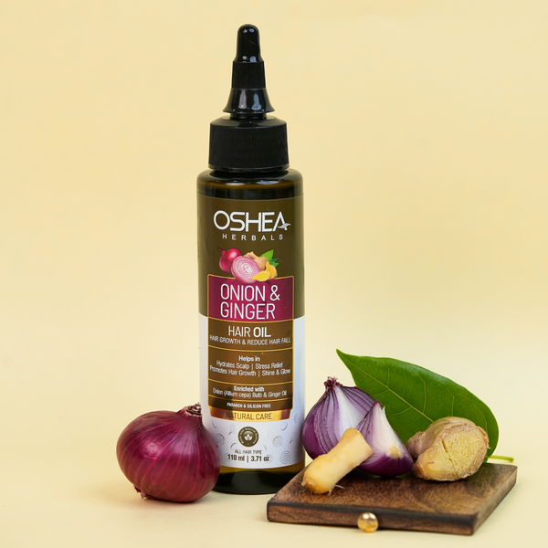 Buy Onion And Ginger Hair Oil For Natural Hair Growth Oshea