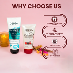 Why Choose Us Phytowash Luxury Face wash Phytowash Aqua Marine Luxury Body wash Oshea Herbals