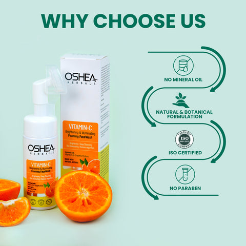 Why choose us Vitamin C Brightening_Skin Illuminating Foaming Facewash