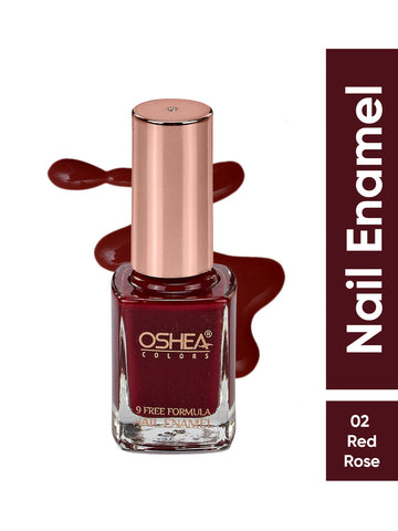 Nail Enamel 02 Red Rose